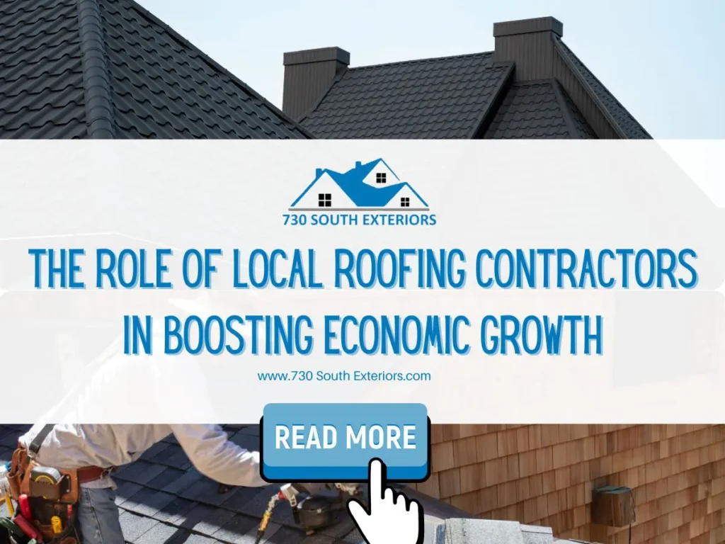 |Infographic illustration on Local Roofing Contractors Impact on Economic Growth
