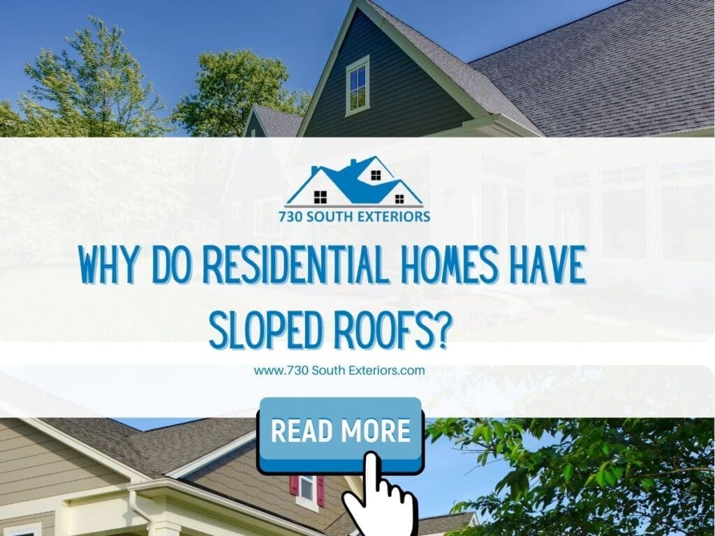 |infographic illustration on Why sloped roofs are essential for protecting homes