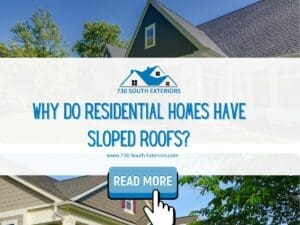 |infographic illustration on Why sloped roofs are essential for protecting homes