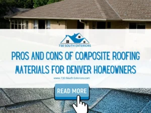 Pros and Cons of Composite Roofing Materials for Denver Homeowners|Infographic illustration on Composite roofing in Denver